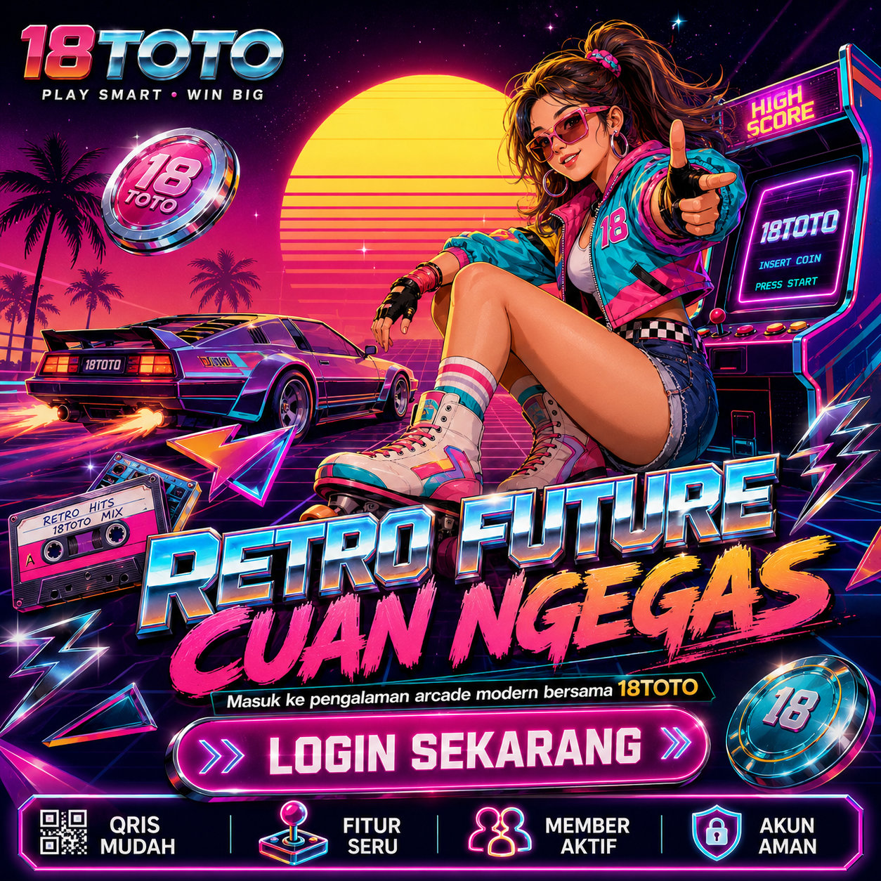 18toto jual sepatu online bisa bayar via e wallet 18TOTO - bola togel berputar angka berkilau